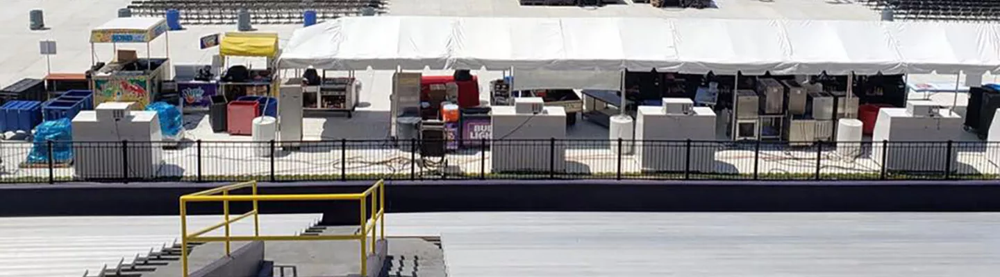 Temporary fence