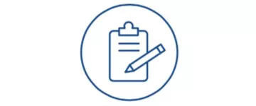 icône de crayon et presse-papiers