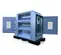 Transformateur 75 kVA Cavalier bleu dont les portes d’accès sont ouvertes