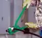 Pince de sertissage des cosses de câble Greenlee verte et argentée, manuelle