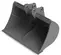 Godet de mini-excavatrice Paladin gris