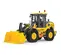 Chargeuse à pneus John Deere jaune