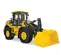 Chargeuse à pneus John Deere jaune