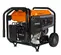 Génératrice portative de 8 000 à 8 400 W GENERAC orange et noire, essence