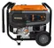 Génératrice portative de 8 000 à 8 400 W GENERAC orange et noire, essence
