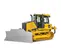 Yellow John Deere Bulldozer with Low Ground Pressure