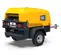 Compresseur diesel Atlas Copco jaune et gris