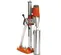 Carotteuse pour béton HUSQVARNA, orange et argentée, 13-15 A, électrique