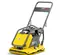 Compacteur à plaque vibratoire Wacker-Neuson jaune et argent