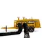 Radiateur jaune ALLMANDBR de 1 000 000 BTU, diesel, remorquable