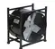 Souffleuse portative FLAGRO noire, 51 cm ventilateur axial, 115 à  230 V, électrique