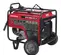 Génératrice portative HONDA rouge et gris de 6 500 à 6 900 W, essence