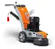 Rectifieuse à béton à conducteur accompagnant Husqvarna orange