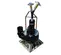Tête de pompe HYDRATECH noire et argent, 10 cm, fonte