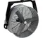 Ventilateur de circulation d’air AIRMASTER gris et noir, 91 cm
