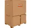 Boîte à outils sur mesure 3 398 L Knaack brune
