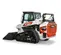 White and black Bobcat Compact Track Loader