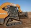 Orange and black Case Compact Track Loader