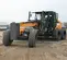 Orange and gray CASE 195-205 HP Motor Grader, 14 ft. lame
