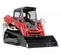 Red, white and black Takeuchi 2,900 lb. high flow Compact Track Loader
