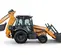 70-74 HP Backhoe Loader, 14-15 ft. profondeur de creusement