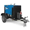 Soudeuse à l’arc Big Blue 400 Pro sur remorque