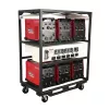 Soudeuse LEX noire, rouge et blanche, 350 A, 6 emplacements, plusieurs opérateurs