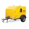 Radiateur de sol hydronique WACKER jaune, 350 m², diesel d’hiver mélangé
