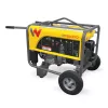 Génératrice portative de 5 500 à 5 900 W WACKER jaune et grise, essence