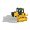 Yellow John Deere Bulldozer with Low Ground Pressure