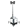 White Generac portable light tower