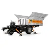Equipter 14 ft. Remorque élévatrice basculante, 3 m³, essieu double