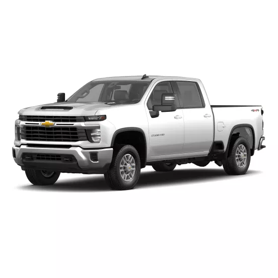 White Chevrolet Silverado half-ton pickup truck