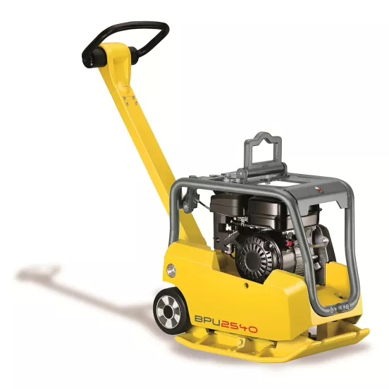 Compacteur à plaque vibrante réversible Wacker-Neuson jaune