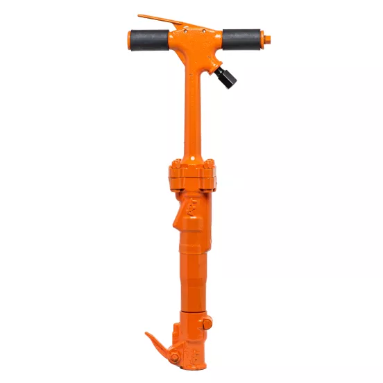 Excavatrice de tranchées pneumatique APT orange, manche en T