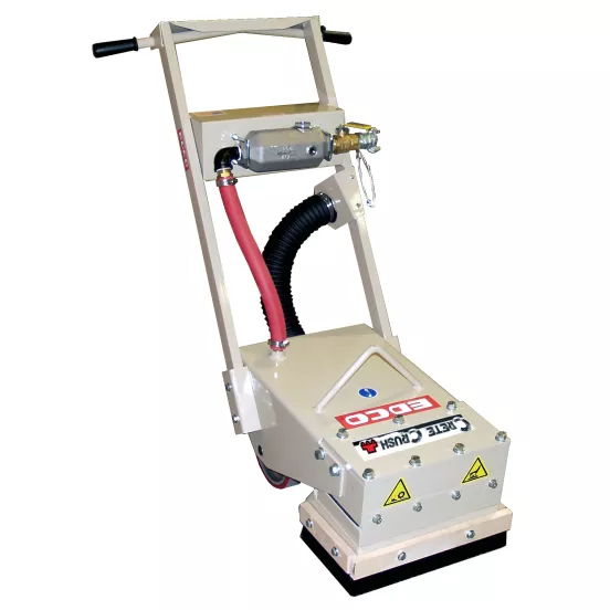 Bouchardeuse pneumatique à béton Edco beige, 5 têtes