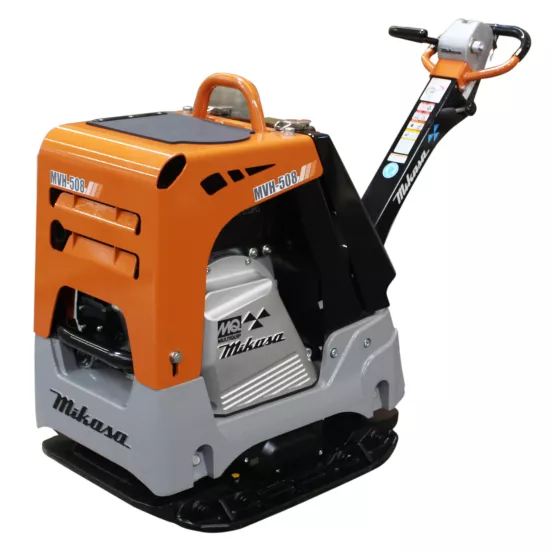 Compacteur à plaque vibratoire réversible Multiquip orange