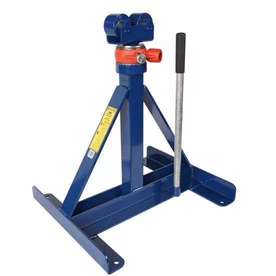 Support pour vérin de dévidoir à cliquet CURRENT bleu, 71 à 117 cm
