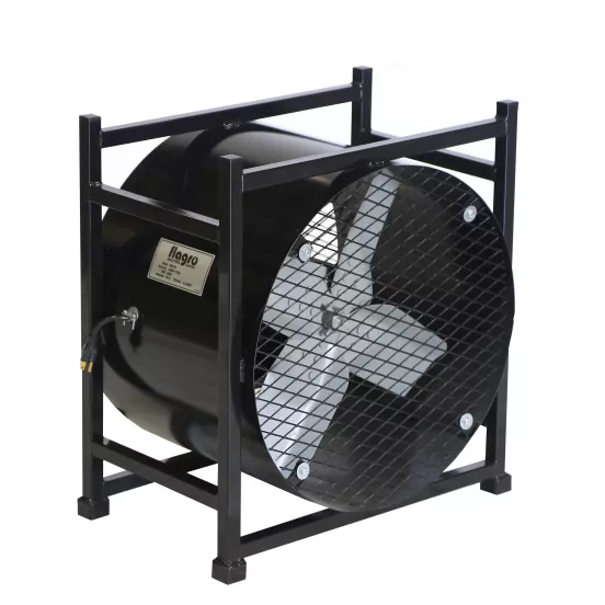 Souffleuse portative FLAGRO noire, 51 cm ventilateur axial, 115 à  230 V, électrique