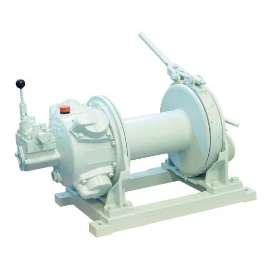 Treuil pneumatique MICHPNEU blanc, 910 kg
