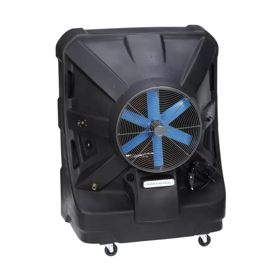 Ventilateur de refroidissement par évaporation PORTACOOL noir, 240 m³/min, 30 cm