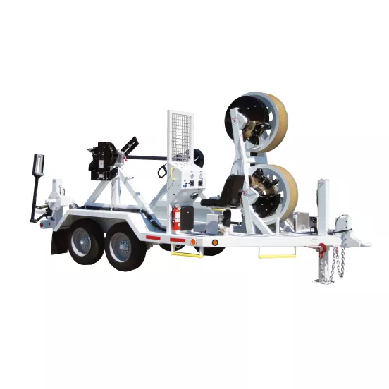 Tendeur de tire-câble SHERMANREILLY blanc, 1 360 kg, tambour simple