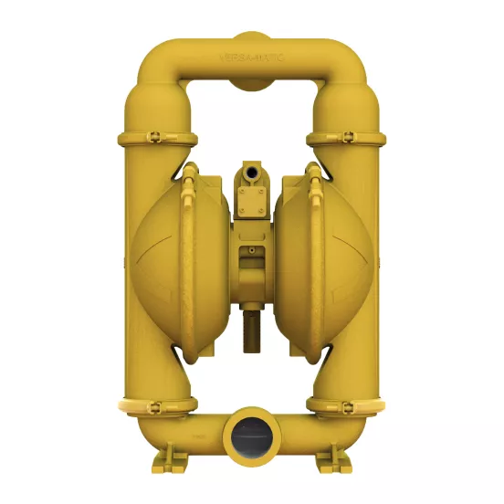 Pompe à membrane VERSAMATIC jaune, 7,6 cm, à air