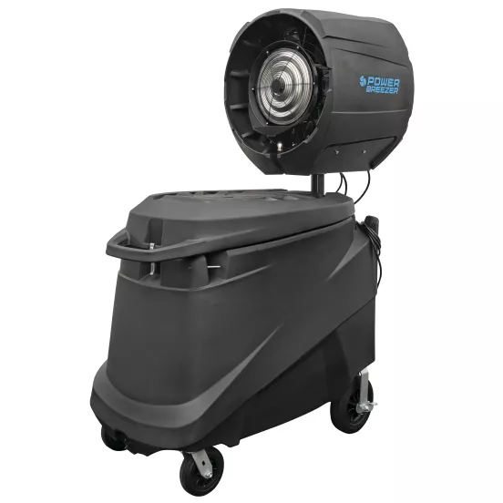 Ventilateur de refroidissement Power Breezer noir, électrique