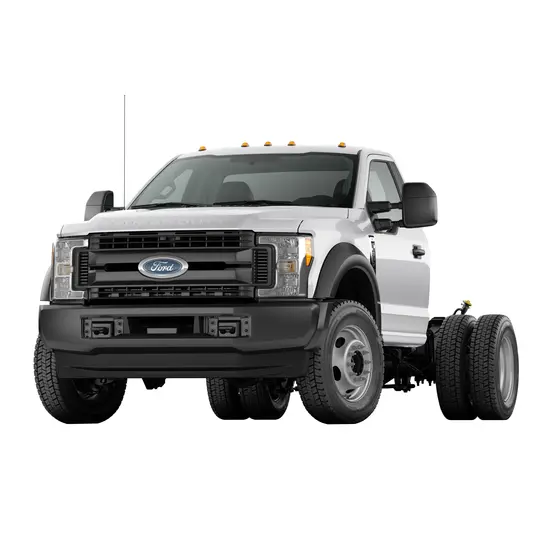 Ford F550 1-Ton Pickup Truck, Regular or Crew Cab, 4WD, Gas