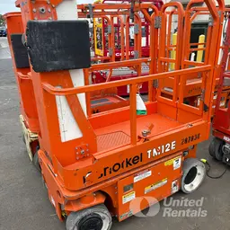2021 Snorkel TM12E Self-Propelled One-Person Lift