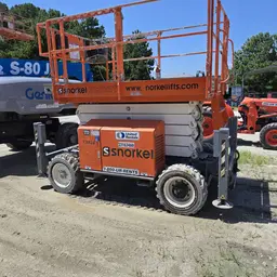2019 Snorkel S3370RT Rough Terrain Scissor Lift