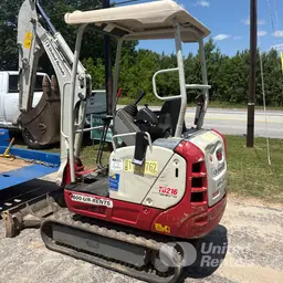 2022 Takeuchi TB216 Mini Excavator